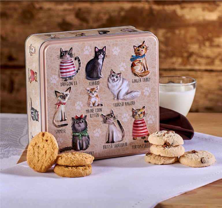 GRANDMA WILDS BISCUITS 'Cats in Jumpers'