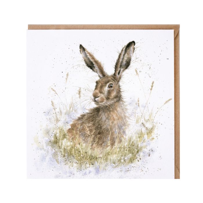 'Into The Wild' Hare Card