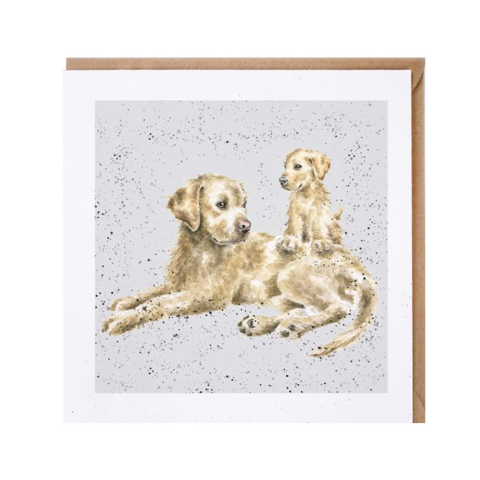 'Nora And Meg' Labrador Card