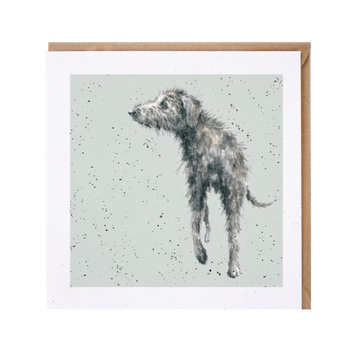 'Twiggy' Lurcher Card