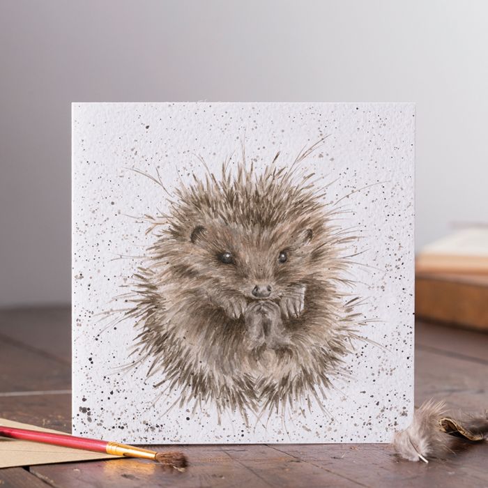 'Awakening' Hedgehog Card