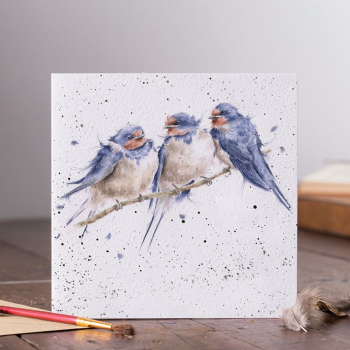 'The Homecoming' Swallow Card