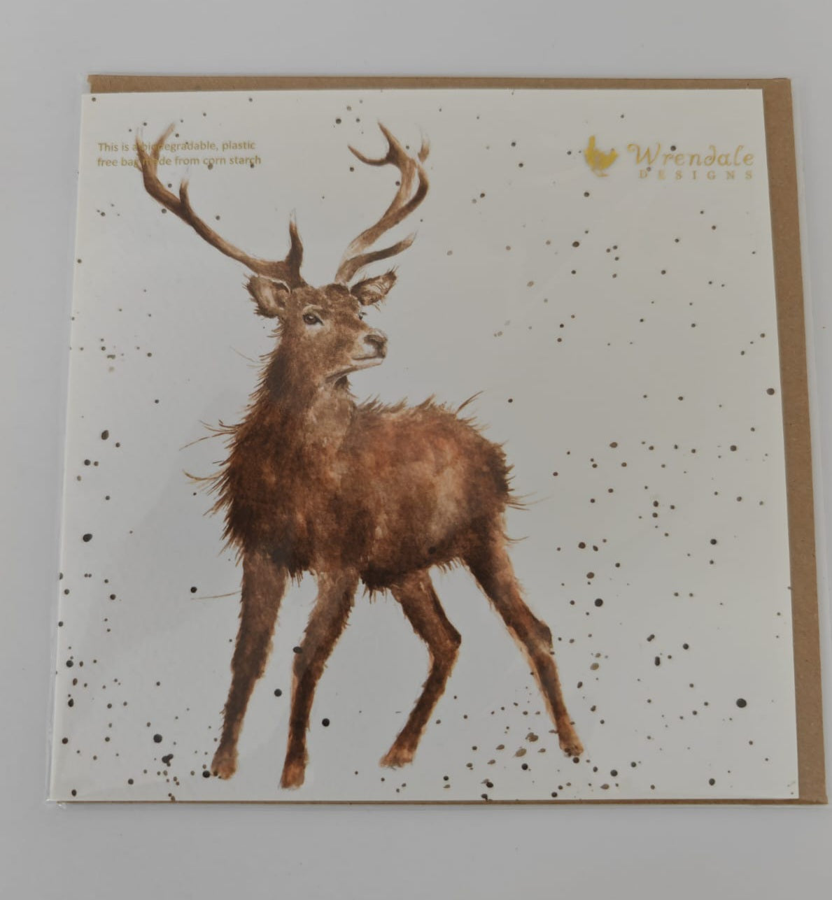 'Wild At Heart' Stag Card