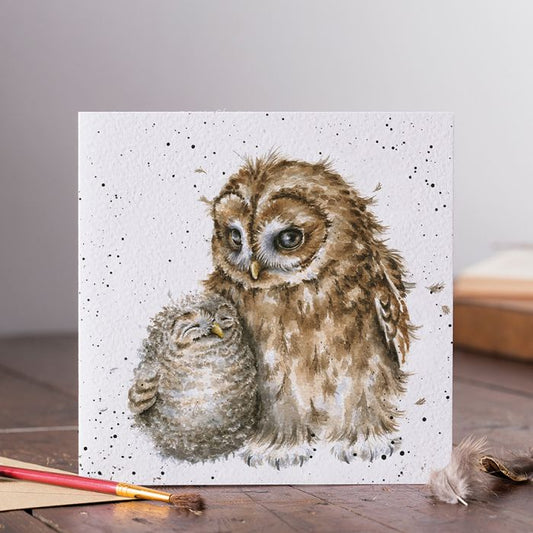 'Owl-Ways By Your Side' Owl Card