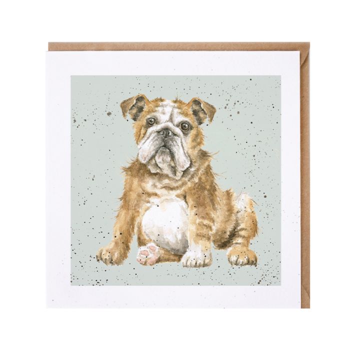 'Winston' Bulldog Card